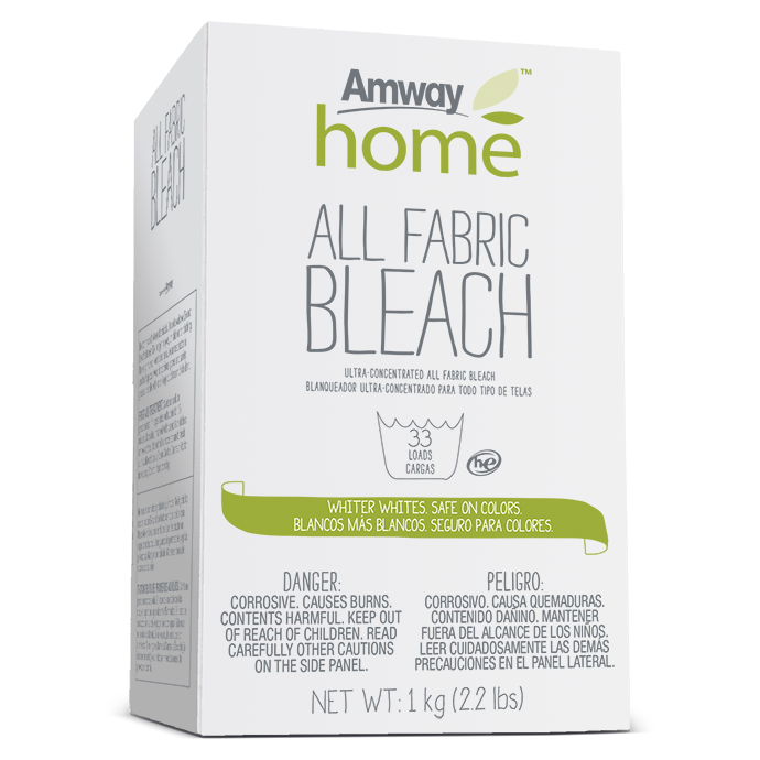 Amway Home All Fabric Bleach for color safe stain removal