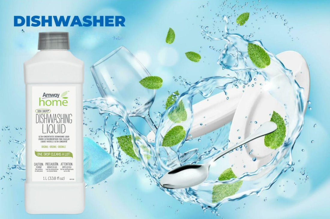 Amway Home Dish Drops Dishwashing Liquid 33.8 oz concentrate
