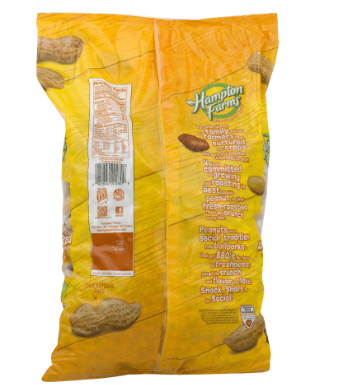 Hampton Farms unsalted roasted in-shell peanuts