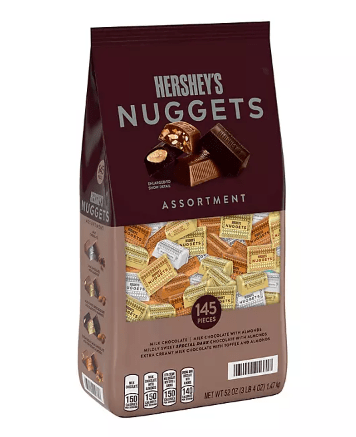HERSHEY'S NUGGETS Assorted Chocolate Candy - 52 oz Bag (145 Pieces) - Wakil Ahmed