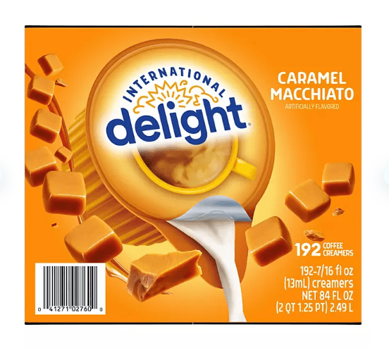 International Delight Caramel Macchiato Coffee Creamer Singles, 192 Count - Wakil Ahmed