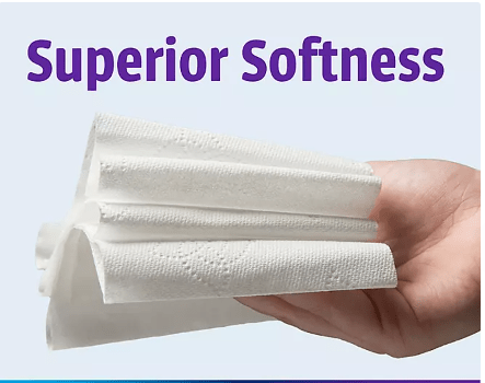 Ultra Premium Bath Tissue - 2 - Ply, 232 Sheets, 45 Rolls - Wakil Ahmed